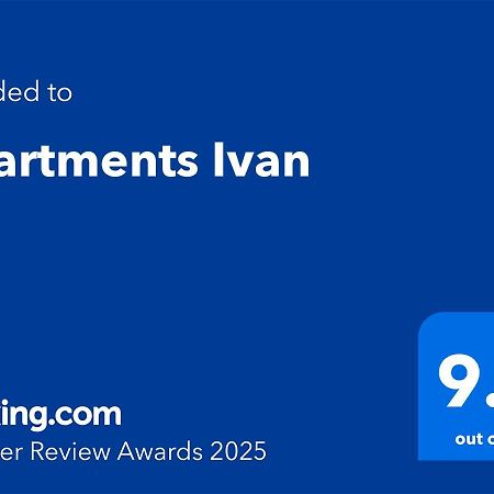 Apartments Ivan Ni Exteriér fotografie